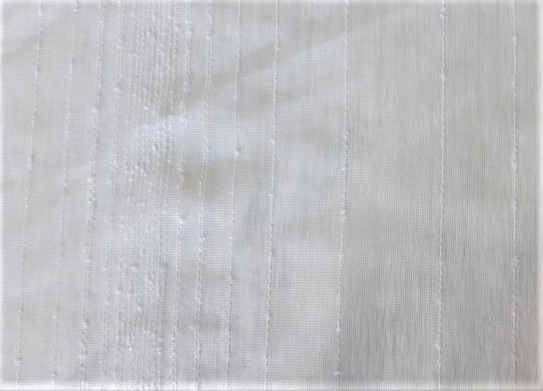 Cortina de voil veneza com forro de microfibra branco 4,00 x 2,60 - para Varão simples ( ver descrição ) WM