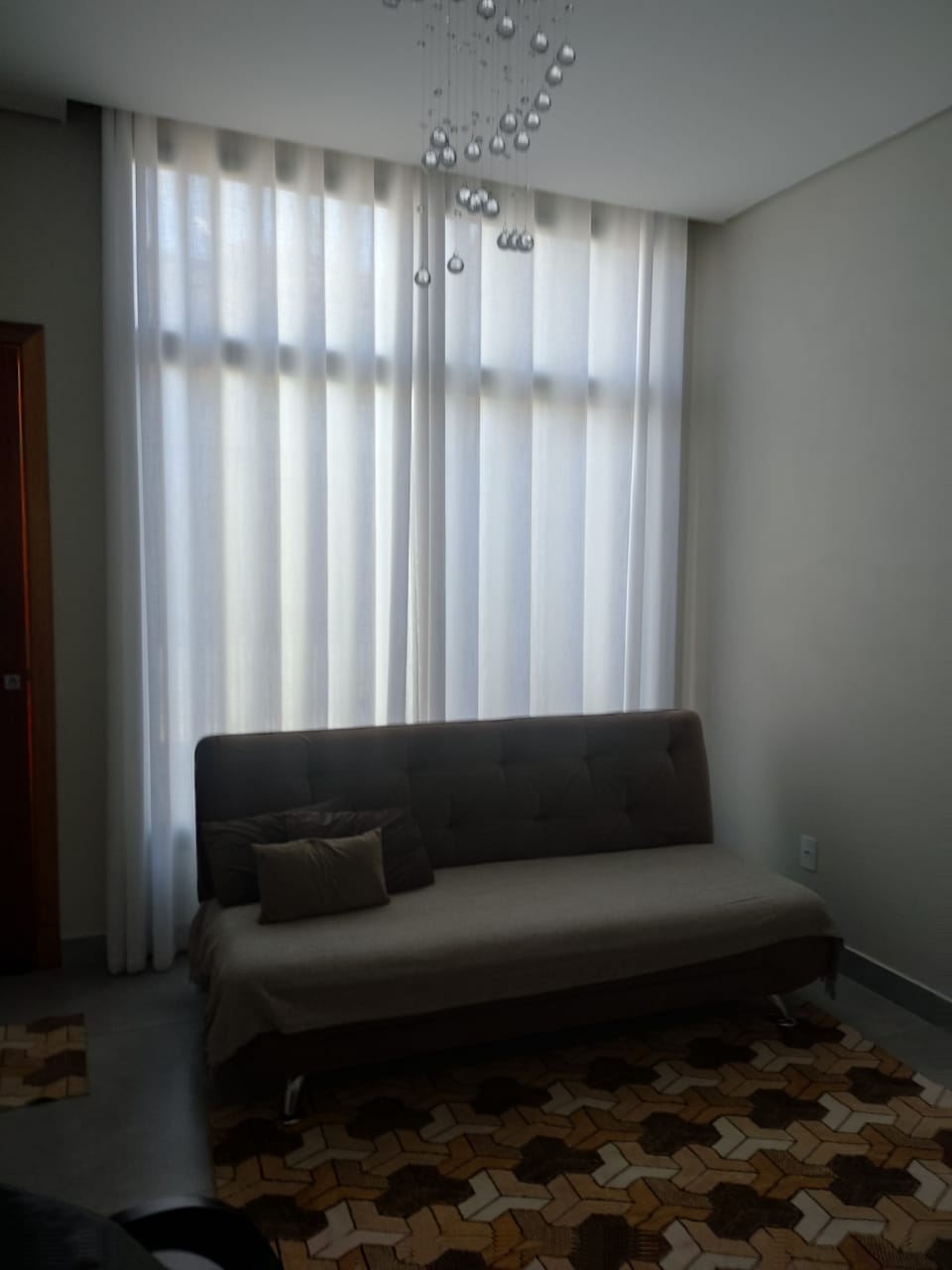 Cortina de Gaze de Linho branco com Forro Microfibra branco- Para Trilho Suisso Max SIMPLES Barra de 15 cm 9,00 x 2,64 ( Cliente Bruna ) ( D )