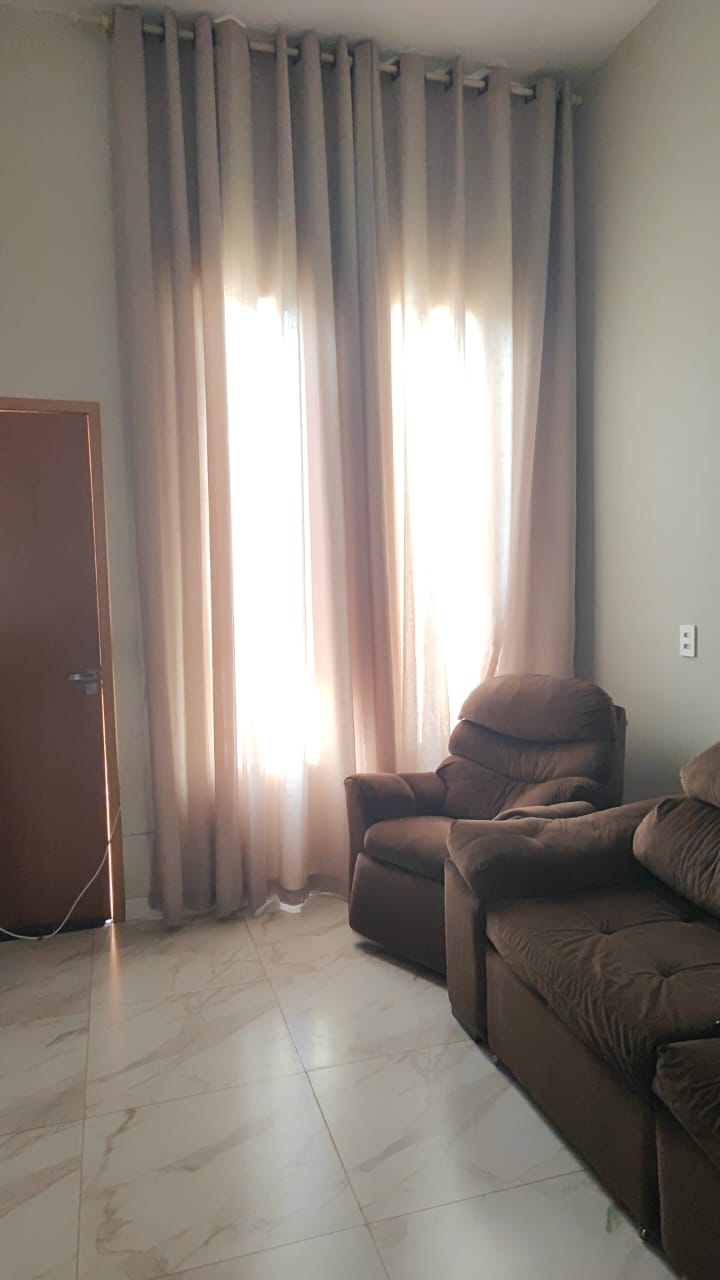 Cortina de Jacquard Maquinetado Bege sem Forro- Para Varão Simples ( Ver Descrição) W