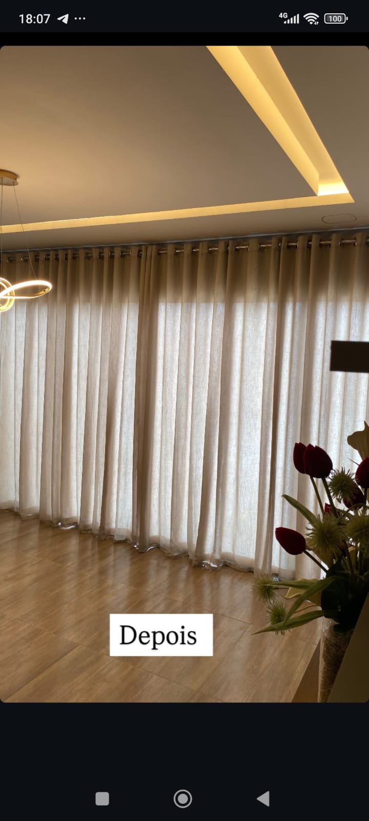 Kit de 2 cortinas para trilho suisso max simples ( Cliente Laura ) ( D )  1° link 