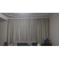 01 Cortina Blackout LINHO - Varão Suiço simples Cortina: 5,00 x 1,20 EM 2 PARTES, Barra de 6cm Cliente Mauro (G) 01 Cortina Blackout LINHO - Varão Suiço simples Cortina: 5,00 x 1,20 EM 2 PARTES, Barra de 6cm Cliente Mauro (G)