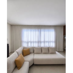 Cortina de Gaze de Linho Off White Com Forro Microfibra Pérola - Trilho Suiço Max Simples Cortina: 21,00 x 3,00 - cortina em 2 partes Barra de 15cm - Cliente Rayane (G) Cortina de Gaze de Linho Off White Com Forro Microfibra Pérola - Trilho Suiço Max Simples Cortina: 21,00 x 3,00 - cortina em 2 partes Barra de 15cm - Cliente Rayane (G)