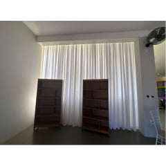 Kit de 2 Cortinas de Gaze de Linho Off White com Forro Microfibra branco - Para Trilho Suisso Max SIMPLES 7,00 x 2,75 e 2,00 x 2,75 ( Cliente Priscilla ) ( D ) Kit de 2 Cortinas de Gaze de Linho Off White com Forro Microfibra branco - Para Trilho Suisso Max SIMPLES 7,00 x 2,75 e 2,00 x 2,75 ( Cliente Priscilla ) ( D )