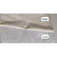 Kit de 3 cortinas de Blackout de Linho sem voil para trilho suisso max simples ( Cliente Cirlene ) ( D )